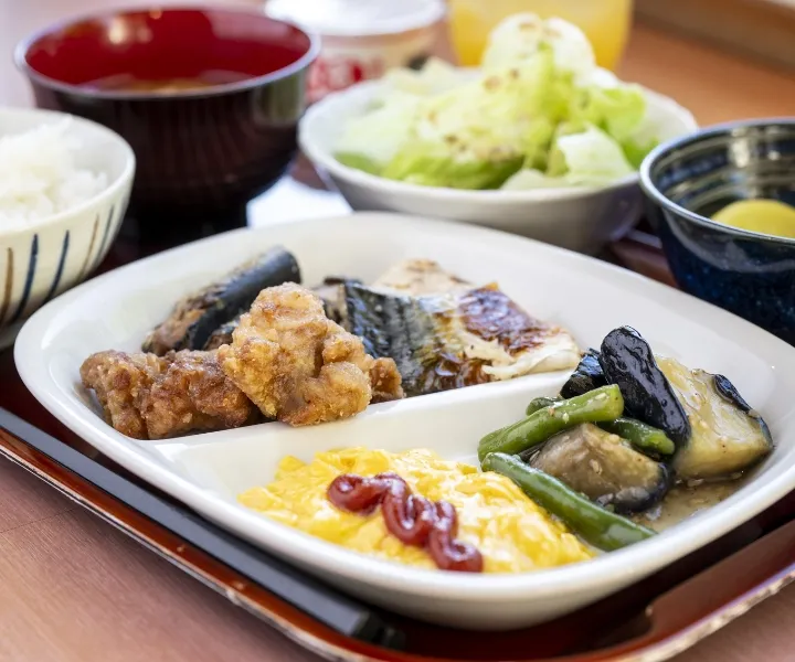 ホテル1-2-3島田の朝食